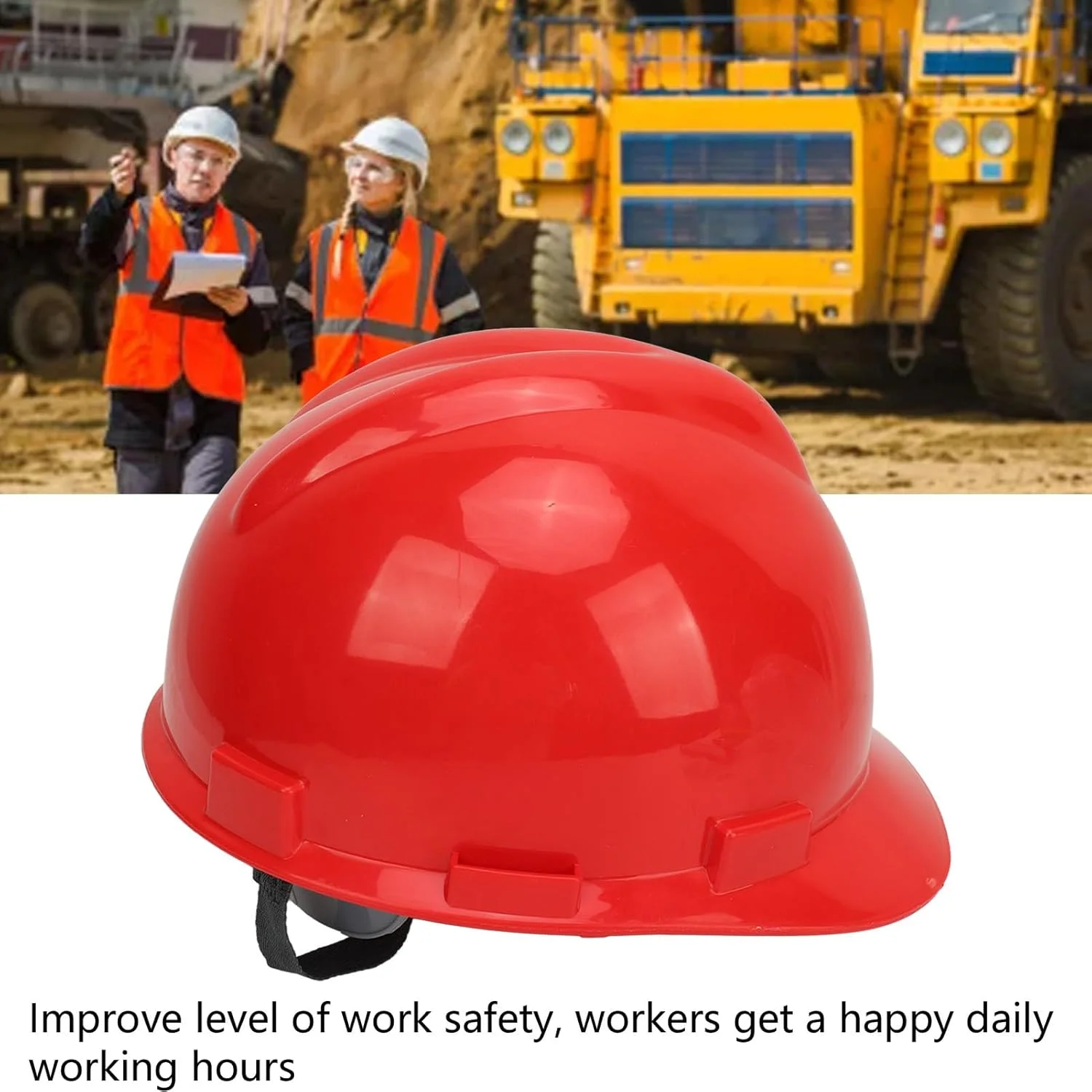 کلاه ایمنی سخت، کمربند با استحکام بالا، کلاه ایمنی با لنز تاشو و طراحی تهویه دار، مناسب برای ساخت و ساز، صنعت، کار در فضای باز، معدن کلاه ایمنی سخت، کمربند با استحکام بالا، کلاه ایمنی با لنز تاشو و طراحی تهویه دار، مناسب برای ساخت و ساز، صنعت، کار در فضای باز، معدن