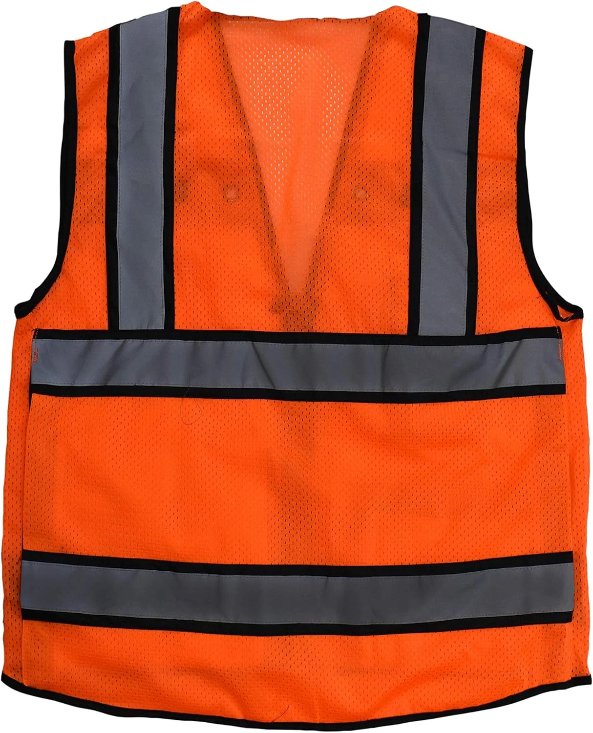 جلیقه ایمنی نقشه برداری سنگین رادیانس مدل SV65 با زیپ، جیب بزرگ نقشه، سبز فسفری یا نارنجی فسفری