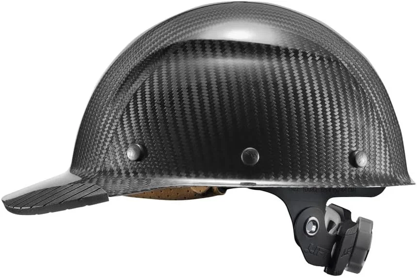 کلاه ایمنی لبه دار الیاف کربنی LIFT SAFETY Dax | سیستم تعلیق 6 نقطه ای برای راحتی و محافظت در برابر ضربه