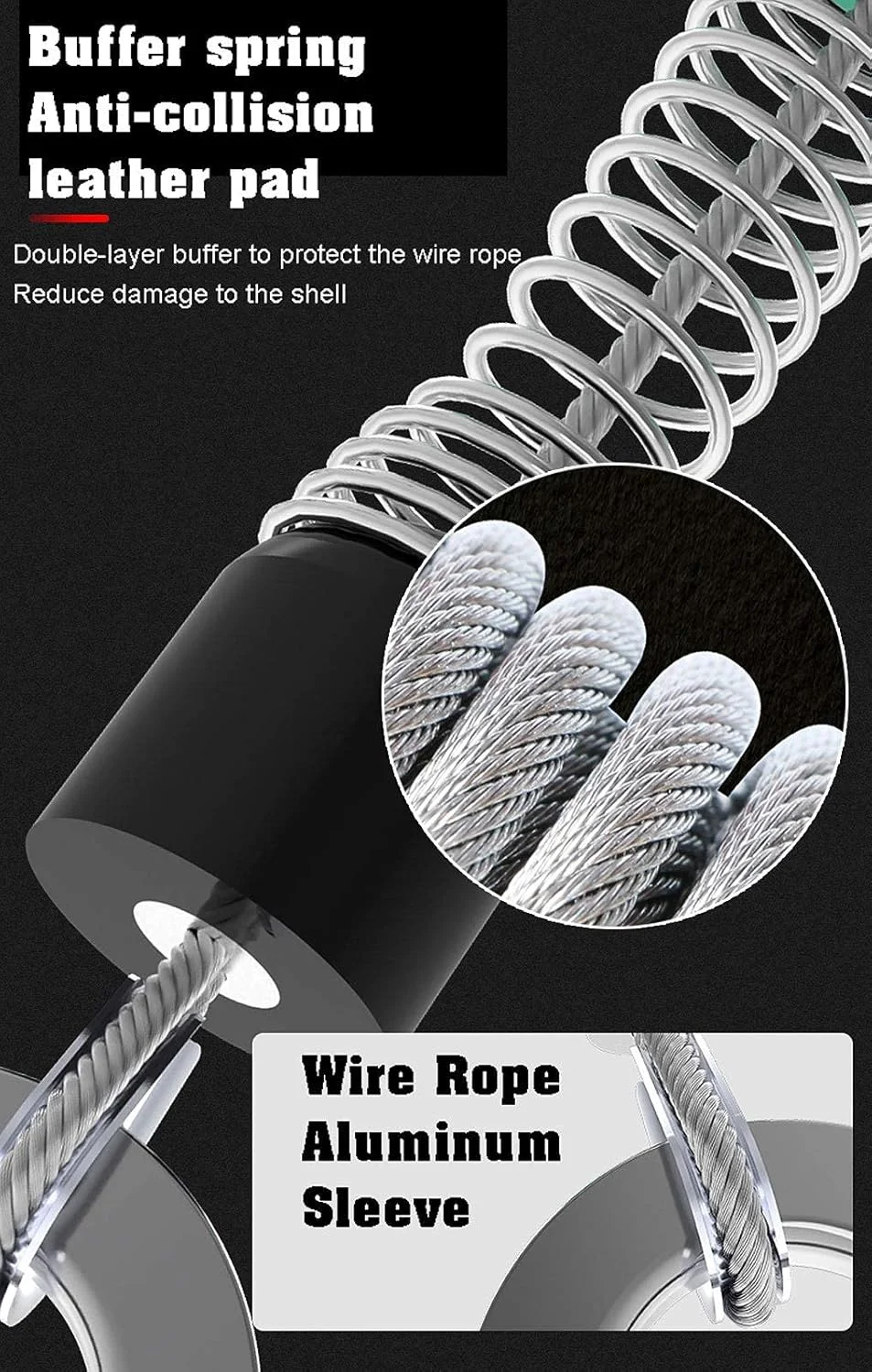 کابل مهار سقوط جمع شونده خودکار - طناب محافظ تلسکوپی مهار سقوط - مهار ایمنی برای کار در ارتفاع، سقف سازی و ساخت و ساز