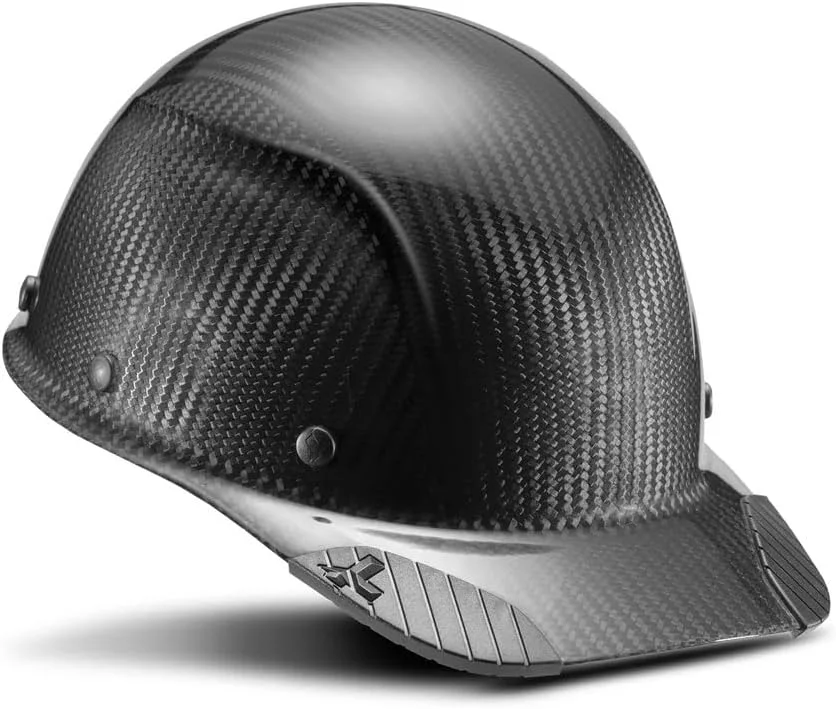 کلاه ایمنی لبه دار الیاف کربنی LIFT SAFETY Dax | سیستم تعلیق 6 نقطه ای برای راحتی و محافظت در برابر ضربه