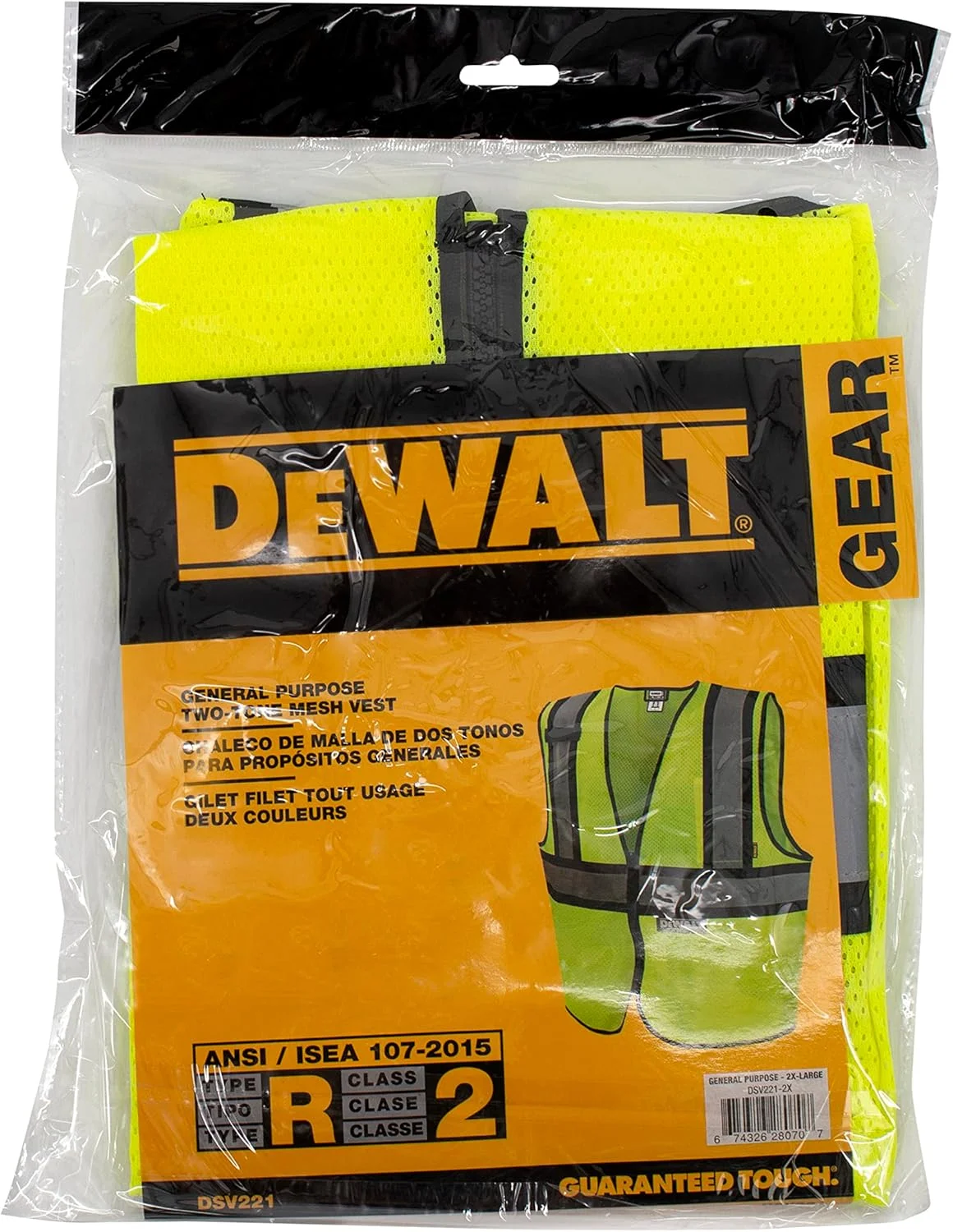 جلیقه بزرگسال یونی‌سکس دیوالت