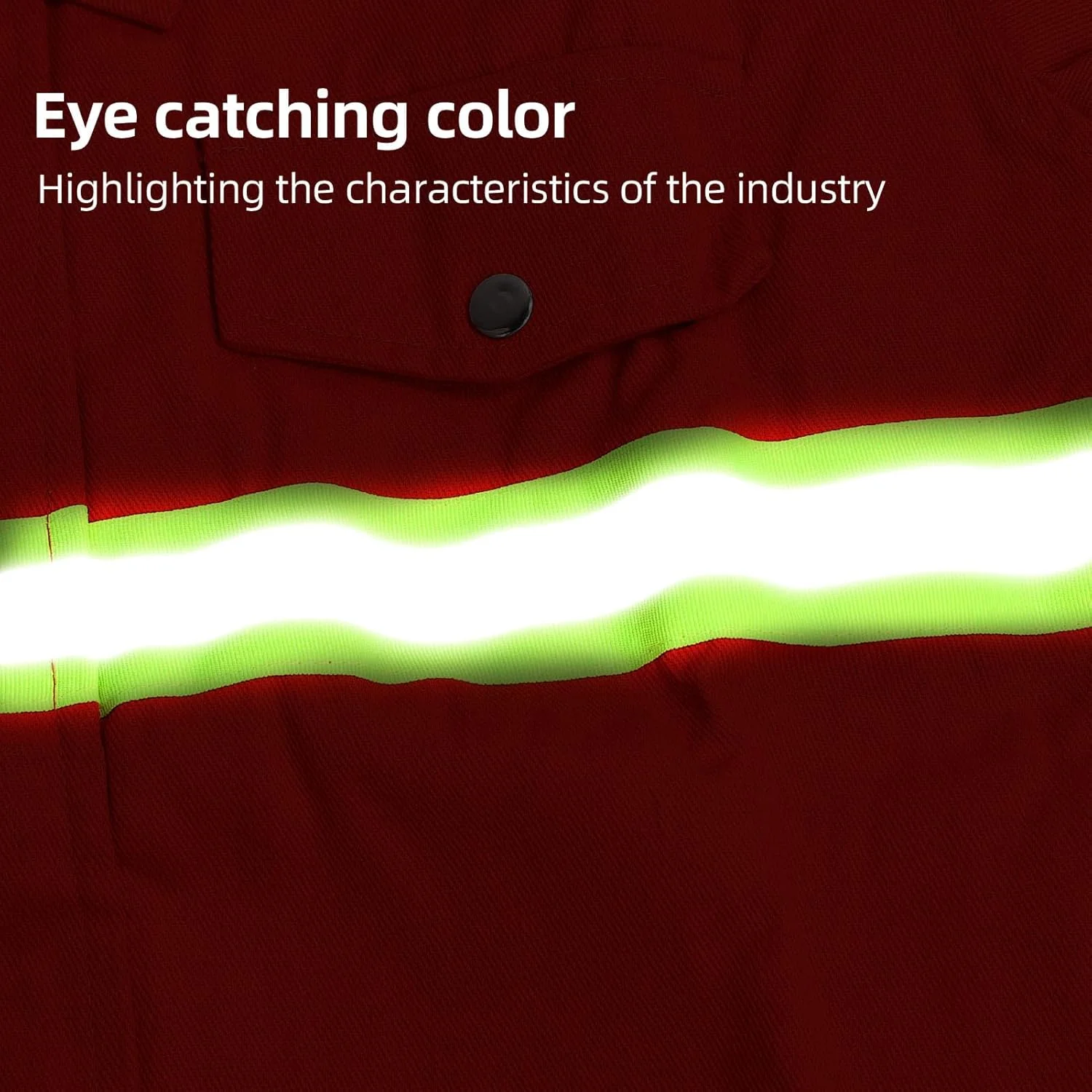 لباس ایمنی مقاوم در برابر آتش، مقاوم در برابر حرارت، عایق حرارت، نوار بازتابنده، مقاوم در برابر آب، ژاکت های ایمنی با دید بالا (XL)