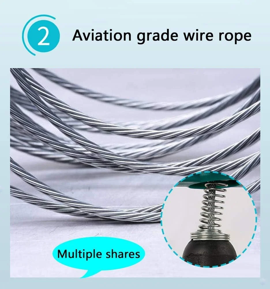 طناب نجات جمع شونده SJHDKLW، مهار ایمنی سقوط با طناب برای ساخت و ساز کارگران، صخره نوردی، نجات آتش نشانی، تجهیزات حفاظت فردی با قلاب میلگرد طناب نجات جمع شونده SJHDKLW، مهار ایمنی سقوط با طناب برای ساخت و ساز کارگران، صخره نوردی، نجات آتش نشانی، تجهیزات حفاظت فردی با قلاب میلگرد