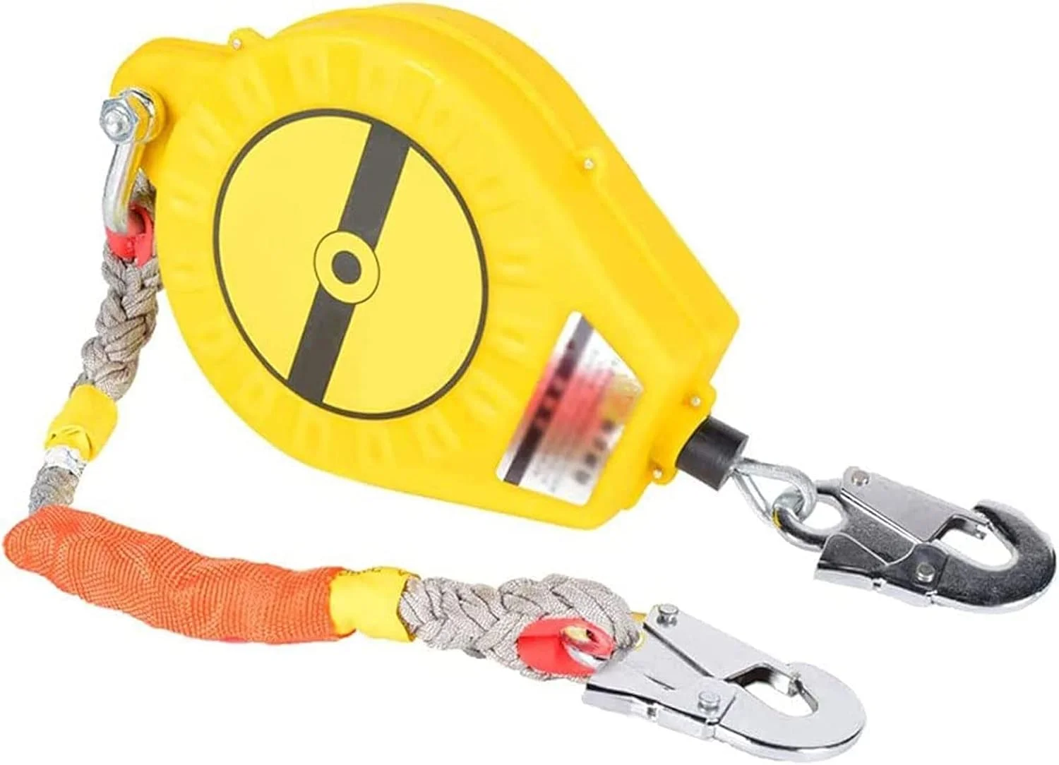 ابزار محافظت در برابر سقوط کابل جمع شونده با قلاب خود قفل شونده، طناب جمع شونده برای کار در ارتفاع، ساخت و ساز سقف، بار: 150 کیلوگرم