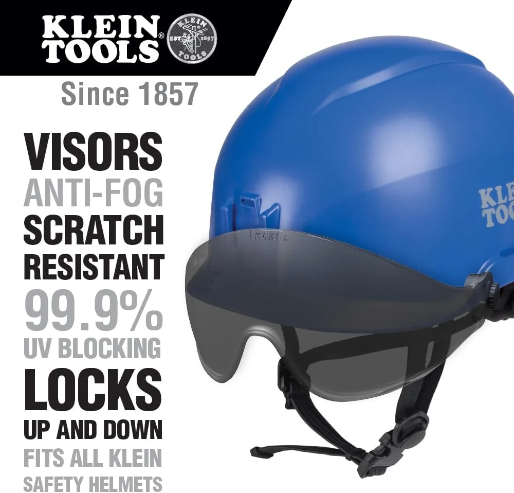 کلاه ایمنی 2 تکه Klein Tools برای ایمنی، راحتی و تناسب بهینه طراحی شده است. طراحی کلاه ایمنی جمع و جور و سبک وزن، با بند چانه، امکان کار راحت در فضاهای محدود و کاربردهای ارتفاعی را فراهم می کند. این نقاب با کیفیت بالا و کم حاشیه، محافظت عالی در برابر ضربه را ارائه می دهد. کلاه ایمنی نوع 1، کلاس C دارای دریچه هایی است که باز و بسته می شوند. سیستم تعلیق 6 نقطه ای و بند چانه برای ثبات و تناسب. نقاب ساخته شده از لنز رنگی با کیفیت بالا. کم حاشیه: طراحی نیمه صورت، برای مطابقت و حفظ طراحی کم حاشیه کلاه ایمنی Klein. ضد مه: پوشش بادوام و موثر از بین نمی رود. حتی با ماسک های گرد و غبار نیز کار می کند. برای بیش از 160 سال، Klein Tools ابزارهای دستی با کیفیت عالی و درجه حرفه ای تولید کرده است که عملکرد، دوام و دقت مورد نیاز برای انجام درست کار را ارائه می دهند. خانواده مهندسان، کارگران و صنعتگران ما همچنان شش نسل تخصص را در هر ابزاری که ایجاد می کنیم، با استفاده از تنها بالاترین کیفیت مواد، کاردستی برتر و نگه داشتن تولید تا حد امکان نزدیک به خانه، قرار می دهند. Klein فقط نام شرکت ما نیست، بلکه نام خانوادگی ما نیز هست. و از آنجایی که ما یک شرکت آمریکایی هستیم که متعلق به خانواده و اداره می شود، می دانید که می توانید روی ما حساب کنید که فردا اینجا خواهیم بود. Klein Tools فقط محصولات عالی نمی سازد، ما محصولات عالی می سازیم که در برابر خواسته های متخصصانی که هر روز از آنها استفاده می کنند، مقاومت می کنند ... از سال 1857.