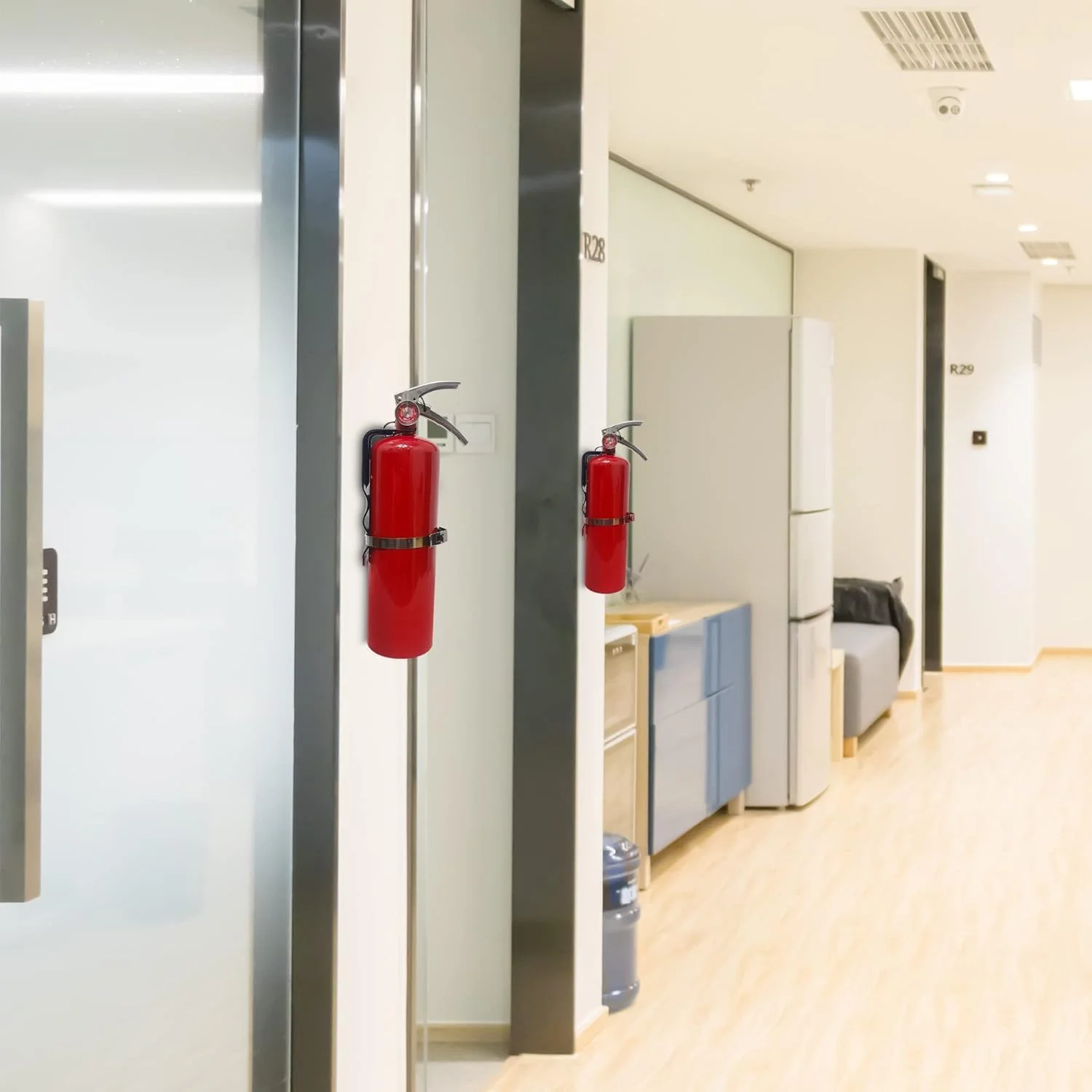 براکت نصب کپسول آتش نشانی Zimchado برای خانه، محل کار، کامیون، RV کپسول های آتش نشانی کوچک مینی - نگهدارنده کپسول آتش نشانی سنگین با تمام لوازم مورد نیاز (5LB)