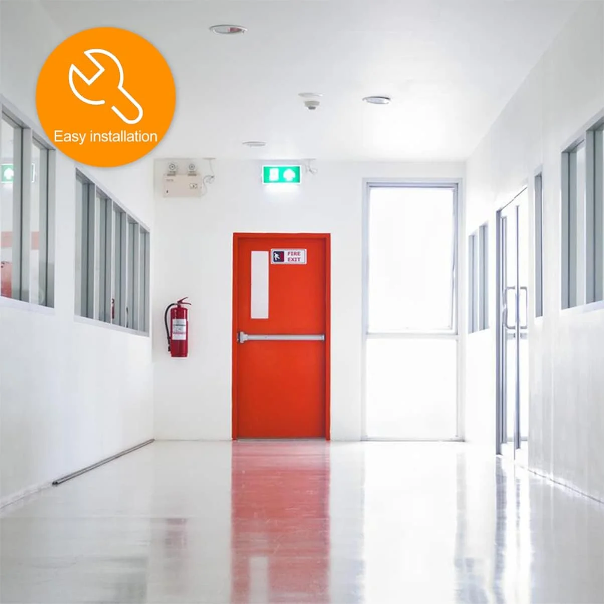 ZHUGI 2 عدد پایه نگهدارنده آتش نشانی قابل تنظیم دیواری، آویز نگهدارنده کپسول آتش نشانی جهانی