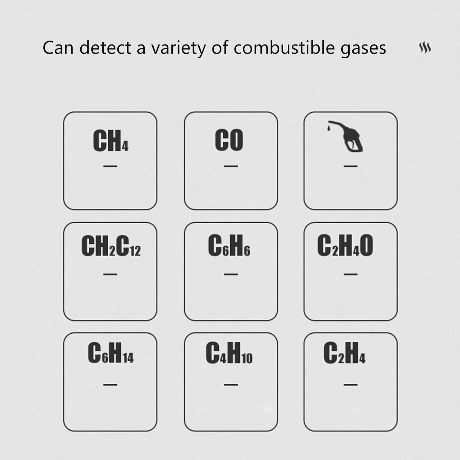 دستگاه تشخیص نشت گاز قابل حمل ZERZENGGENGPT با آلارم صوتی-تصویری متان طبیعی 50-1000PPM مناسب برای استفاده خانگی دستگاه تشخیص نشت گاز قابل حمل ZERZENGGENGPT با آلارم صوتی-تصویری متان طبیعی 50-1000PPM مناسب برای استفاده خانگی