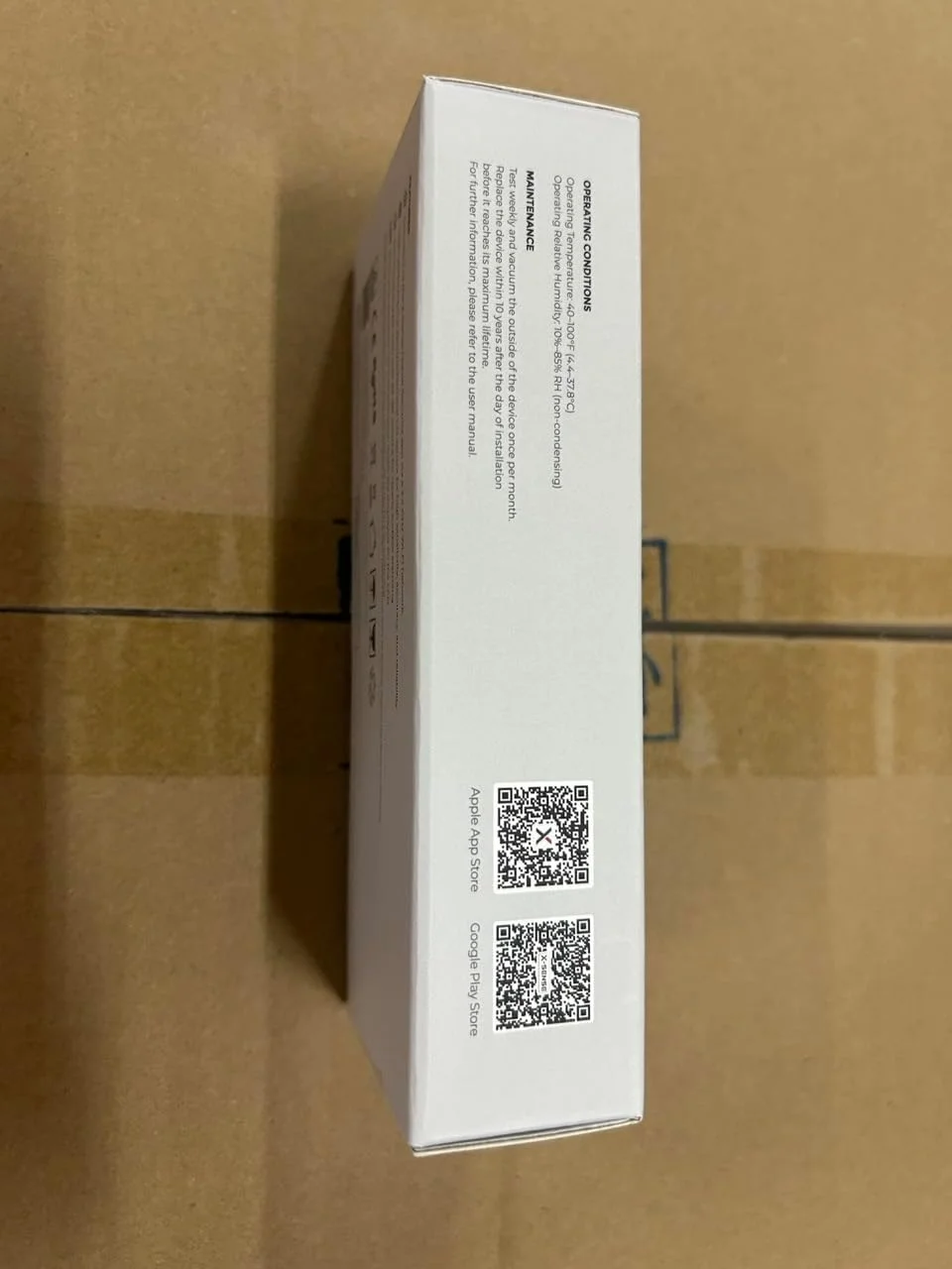 آلارم مونوکسید کربن هوشمند وای فای X-Sense، آشکارساز مونوکسید کربن، اعلان‌های فوری از طریق برنامه امنیتی خانه X-Sense، باتری قابل تعویض، طراحی ایستاده، XC04-WX