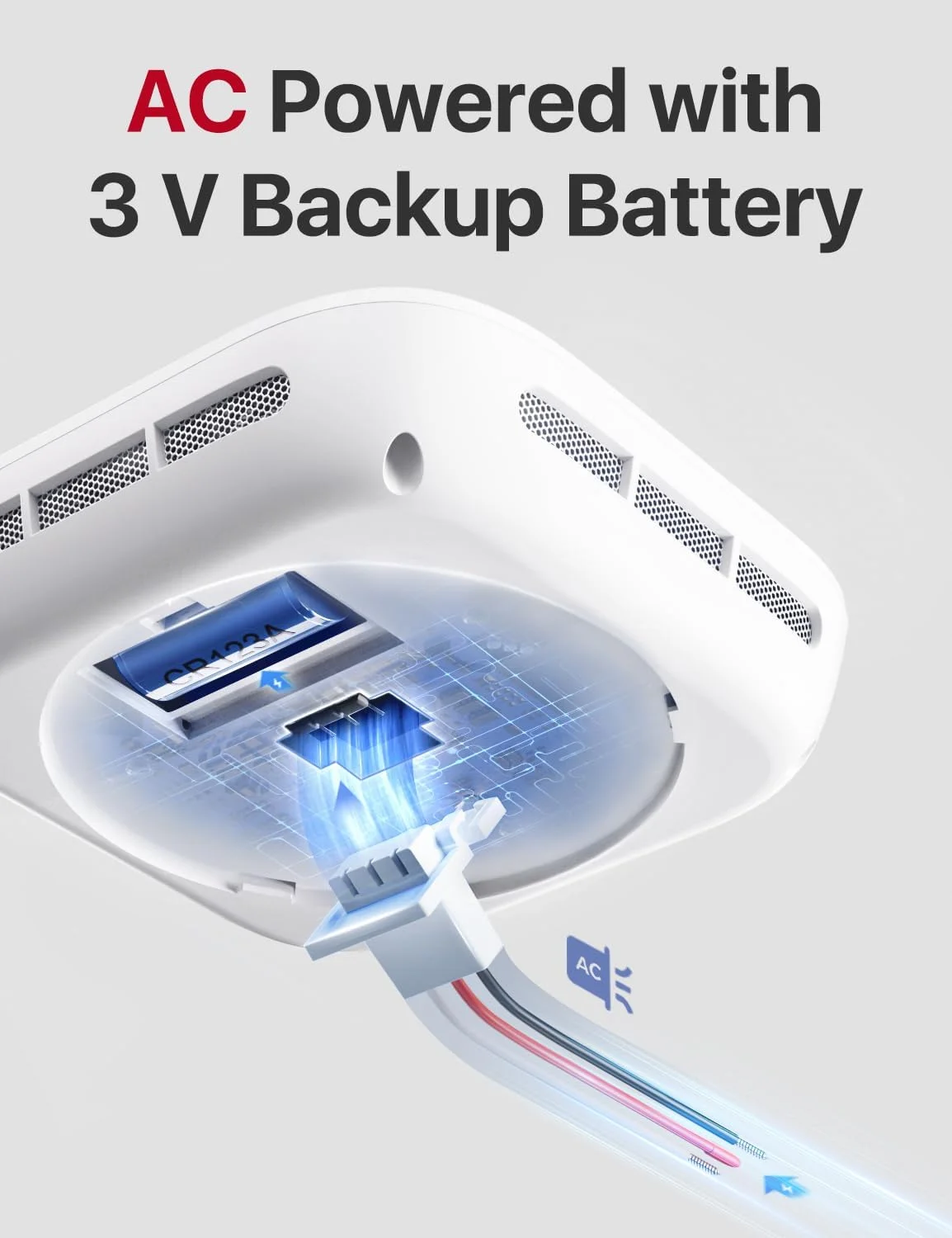 X-Sense Smoke Detector Carbon Monoxide Detector Combo Hardwired with Voice Location, Hardwired Interconnected Smoke and Carbon Monoxide Detector, Model XP02-AR, 10-Pack
