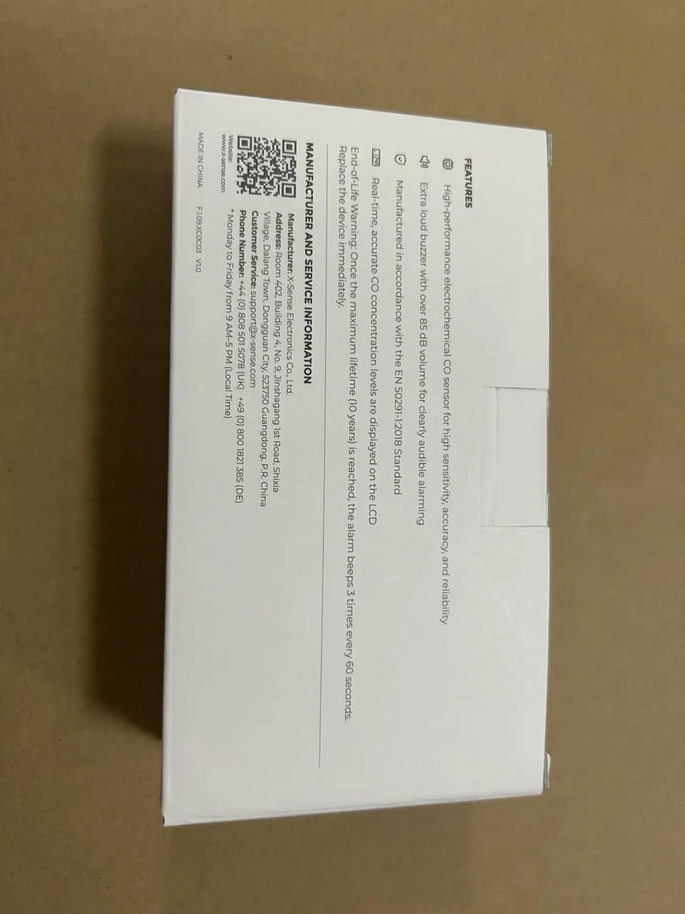 آشکارساز مونوکسید کربن X-Sense، آلارم CO با باتری قابل تعویض و نمایشگر دیجیتال، آلارم مونوکسید کربن قابل حمل برای خانه با حافظه مقدار پیک CO، XC0C-SR آشکارساز مونوکسید کربن X-Sense، آلارم CO با باتری قابل تعویض و نمایشگر دیجیتال، آلارم مونوکسید کربن قابل حمل برای خانه با حافظه مقدار پیک CO، XC0C-SR