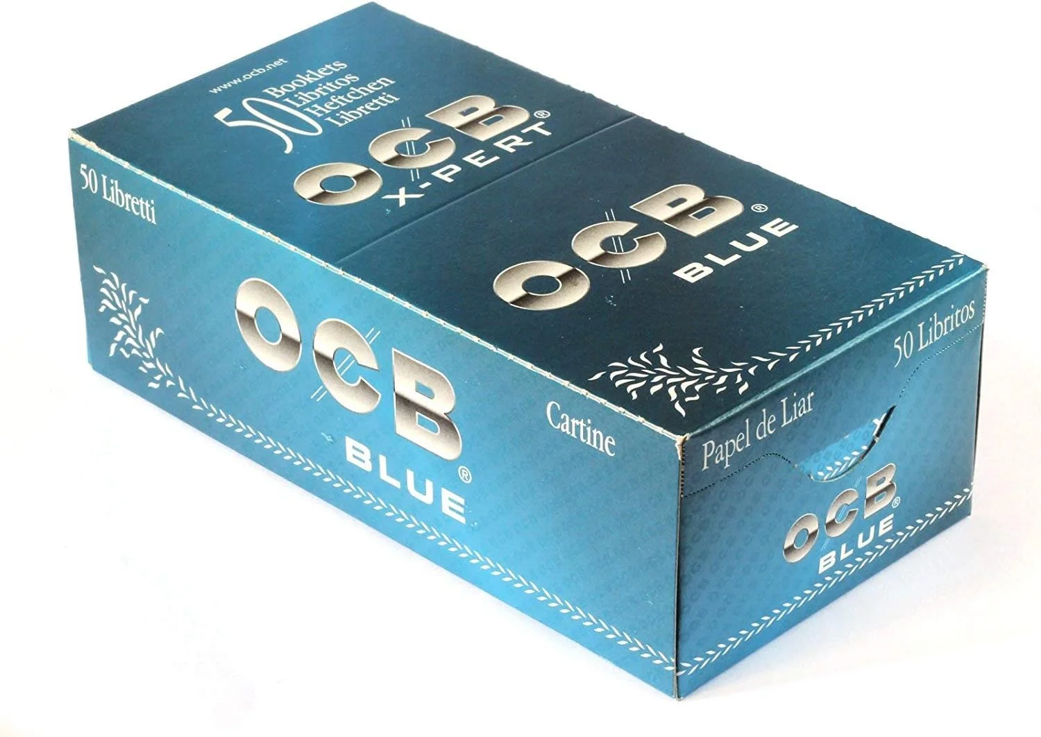 کاغذ سیگار Ocb X-Pert Expert Blu Short Card بسته 10 عددی کاغذ سیگار Ocb X-Pert Expert Blu Short Card بسته 10 عددی