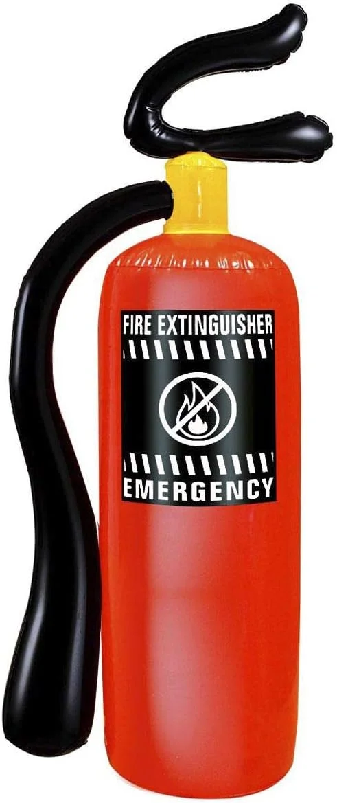 W WIDMANN MILANO Party Fashion Aptafêtes AC5310 Inflatable Fire Extinguisher Size 50 cm