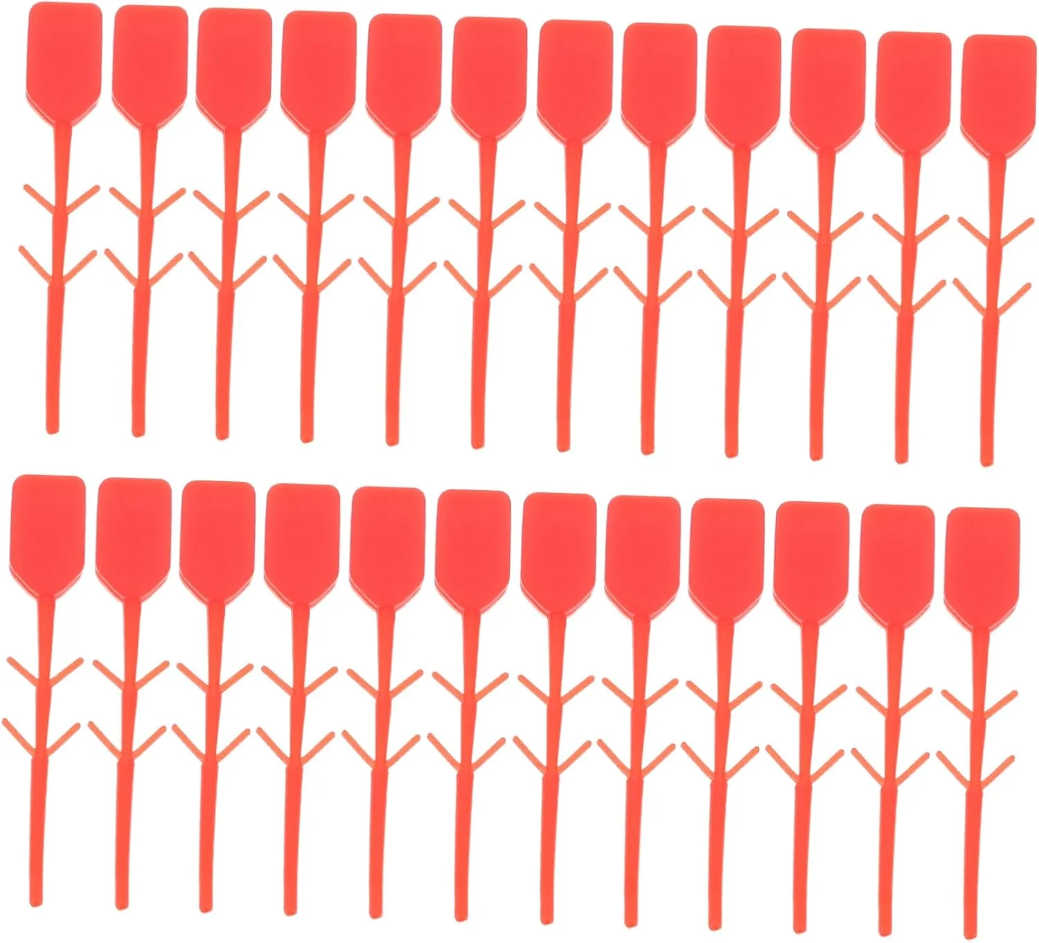 قفل آتش نشانی WATIIFUFU، پین های کششی آتش نشانی، مهر و موم های پلاستیکی درب دروازه، لوازم جانبی پلاستیکی برای مهر و موم آتش نشانی، لوازم جانبی آتش نشانی، مهر و موم اصلی برای پین های کششی، قرمز، بسته 100 عددی