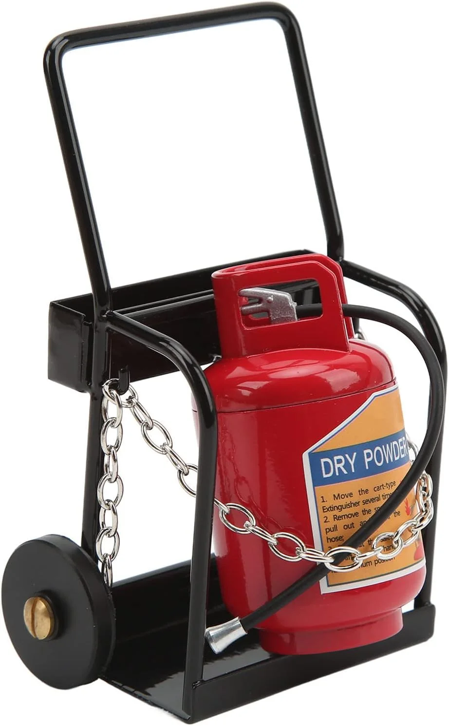 ست ترولی ابزار و کپسول آتش نشانی RC وکرز، طراحی زیبا، سازگار با محیط زیست، شبیه سازی شده برای ماشین های آرسی یونیورسال 1/10