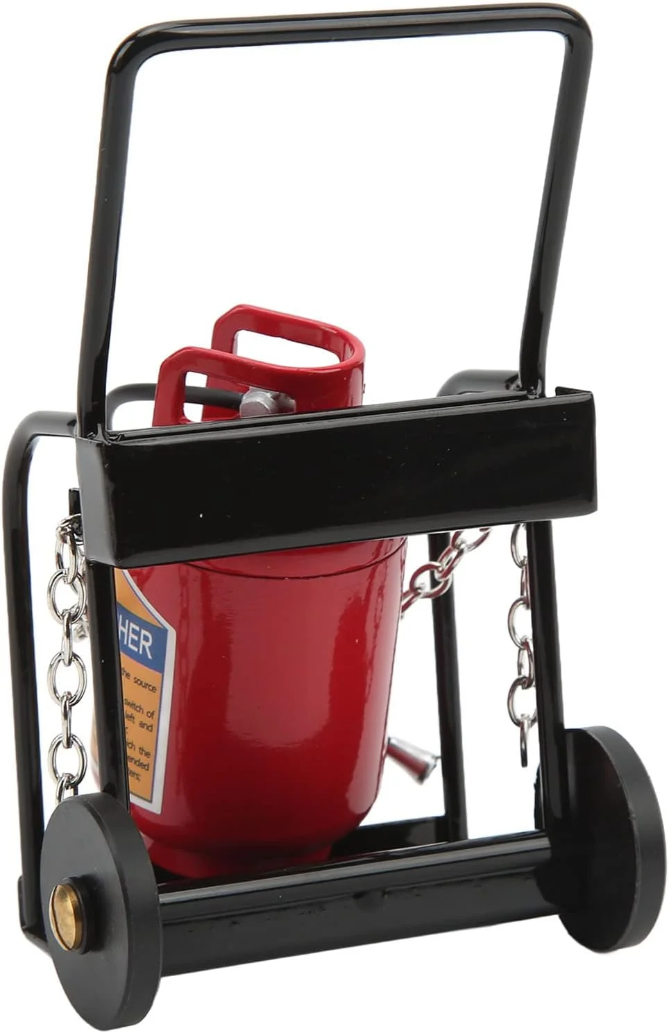 ست ترولی ابزار و کپسول آتش نشانی RC وکرز، طراحی زیبا، سازگار با محیط زیست، شبیه سازی شده برای ماشین های آرسی یونیورسال 1/10