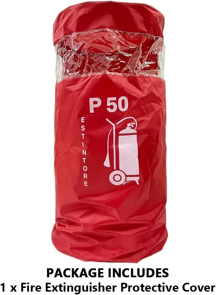 روکش کپسول آتش نشانی چرخدار - آستین محافظ ایمنی آتش نشانی سنگین برای جلوگیری از ساییدگی و خراش، 1 عدد (مناسب 50 کیلوگرمی)