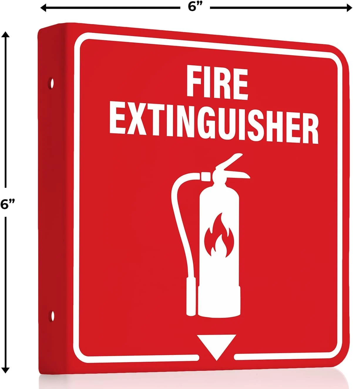 نگهدارنده دیواری کپسول آتش نشانی Sutter Signs، بسته 2 عددی