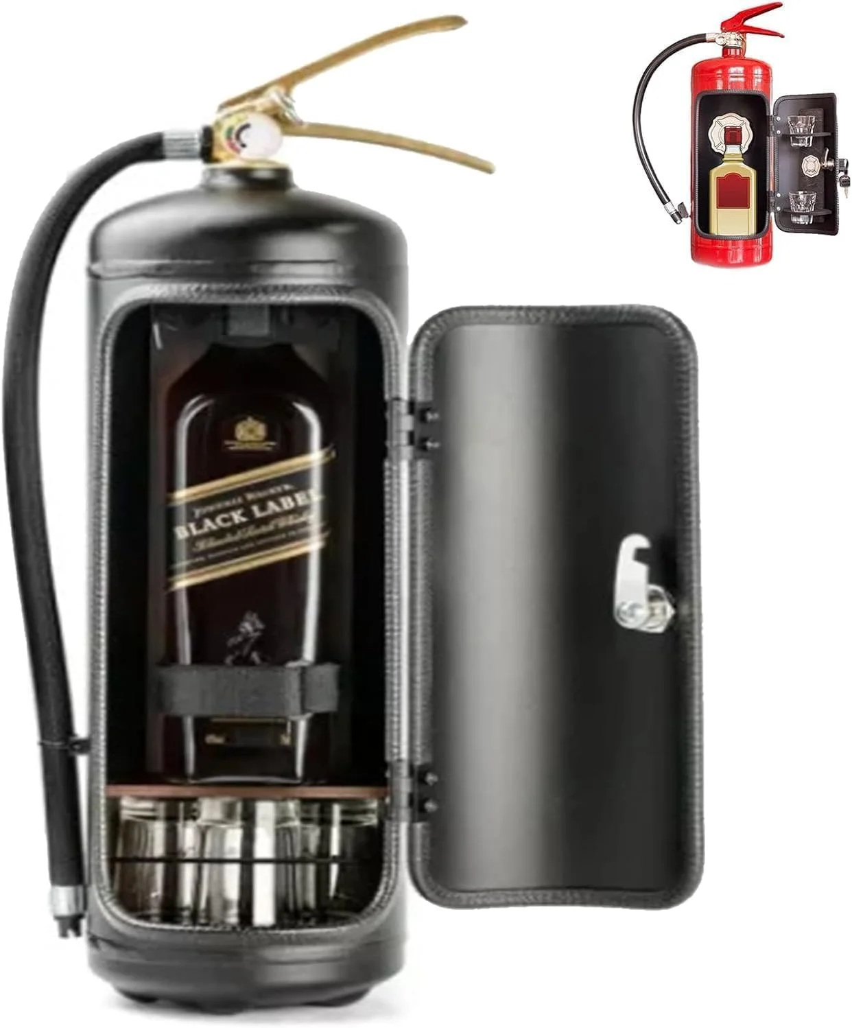 مینی بار کپسول آتش نشانی SIDUISDH، بار متحرک فلزی، مینی بار فلزی دست ساز هدیه