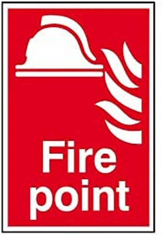 اسکن - نقطه آتش نشانی - PVC 200 x 300 میلی متر