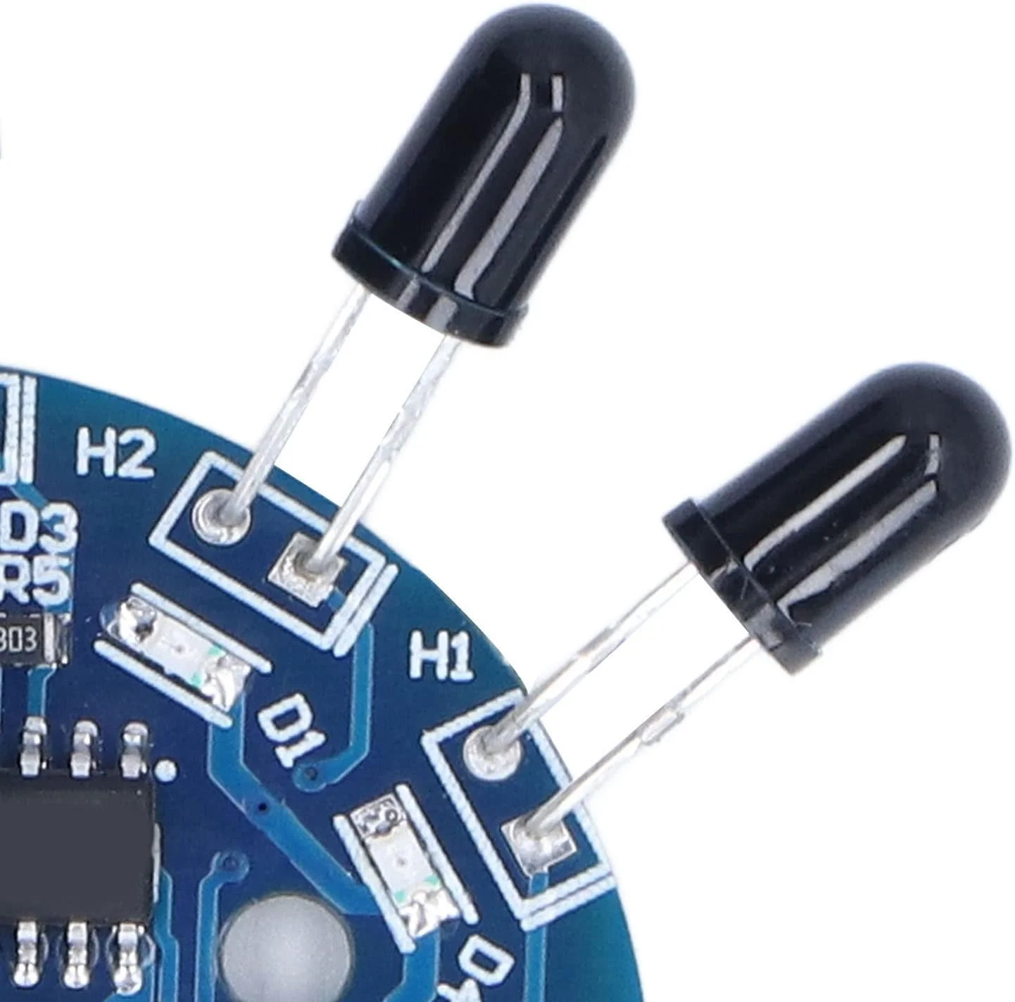 ماژول حسگر شعله 5 طرفه، برد حسگر شعله خروجی آنالوگ دیجیتال، ماژول حسگر خاموش کننده آتش با نشانگر ماژول حسگر شعله 5 طرفه، برد حسگر شعله خروجی آنالوگ دیجیتال، ماژول حسگر خاموش کننده آتش با نشانگر