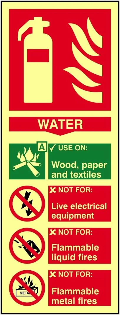 تابلو ایمنی Scan - خاموش کننده آتش کامپوزیت آب - شب تاب 75x200 میلی متر تابلو ایمنی Scan - خاموش کننده آتش کامپوزیت آب - شب تاب 75x200 میلی متر