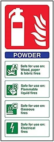 خاموش کننده آتش V Safety - پودری - 75 x 200 میلی متر - بسته 10 عددی