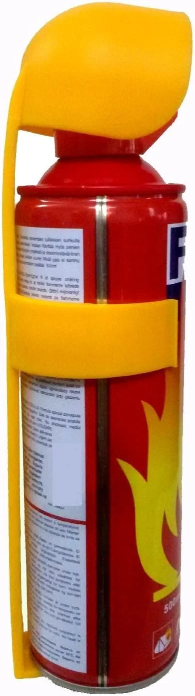 کپسول آتش نشانی ایمن پرو آلومینیومی چرمی قابل حمل با مایع ضد حریق (قرمز، کوچک)