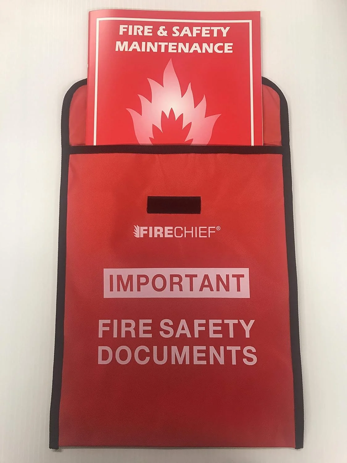 نگهدارنده مدارک ایمنی آتش نشانی Fsss ltd با دفترچه ثبت A4 سازگار با پارچه مناسب برای موجر، خرده فروشی، بهداشت و ایمنی