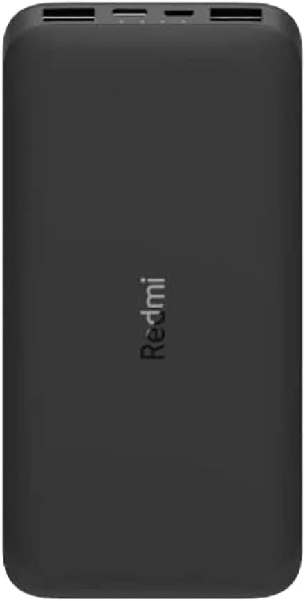 پاور بانک 10000mAh شیائومی ردمی، شارژر قابل حمل، درگاه های ورودی و خروجی دوگانه، ظرفیت بالای 37Wh، بسته باتری خارجی سازگار با آیفون، سامسونگ، دستگاه های اندرویدی و سایر دستگاه های هوشمند