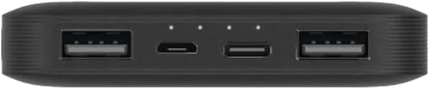 پاور بانک 10000mAh شیائومی ردمی، شارژر قابل حمل، درگاه های ورودی و خروجی دوگانه، ظرفیت بالای 37Wh، بسته باتری خارجی سازگار با آیفون، سامسونگ، دستگاه های اندرویدی و سایر دستگاه های هوشمند