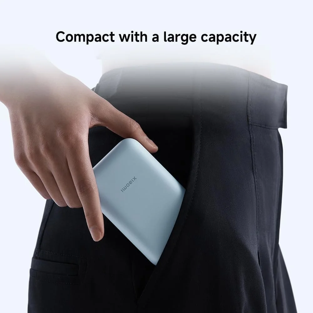 پاور بانک مینی شیائومی مدل Pocket Version با ظرفیت 10000 میلی آمپر ساعت - رنگ Tan