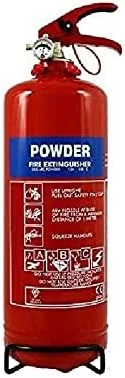 کپسول آتش نشانی پودر خشک 1 کیلوگرمی مورد تایید دفاع مدنی امارات