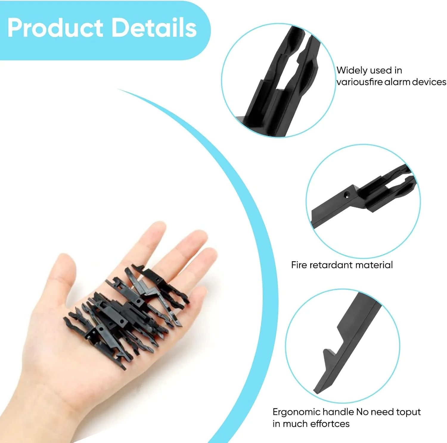 کلید تست دزدگیر آتش ۱۰ عددی – کلید رهاسازی درب اضطراری جهانی سازگار با سیستم های نقطه تماس – کلید دزدگیر آتش ABS بادوام برای نگهداری روتین – کلیدهای یدکی مشکی برای سوئیچ های شیشه ای شکستنی
