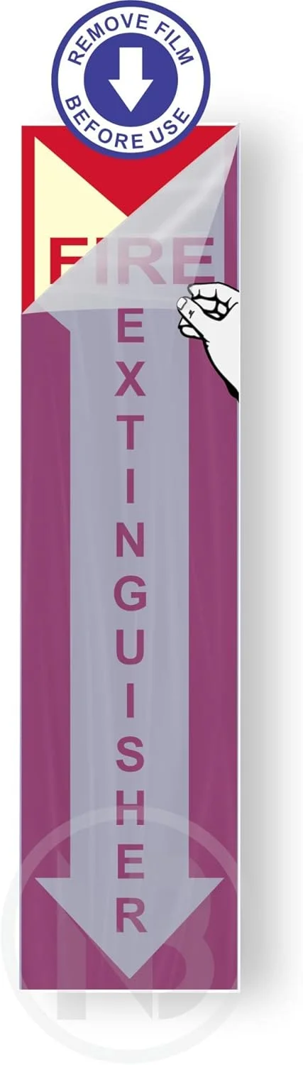 تابلو آتش نشانی شب نما NightBright USA / بسته 2 عددی / جوهرهای UV روی آلومینیوم. مقاوم در برابر حرارت | مقاوم در برابر سرما | ضد آب. ساخت آمریکا تابلو آتش نشانی شب نما NightBright USA / بسته 2 عددی / جوهرهای UV روی آلومینیوم. مقاوم در برابر حرارت | مقاوم در برابر سرما | ضد آب. ساخت آمریکا