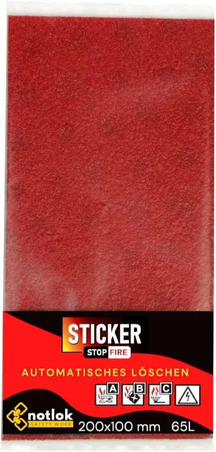 نوار ایمنی کار ناتلاک برای خاموش کردن خودکار آتش در جعبه فیوز یا کابینت های شبکه، خاموش کردن در فقط 90 ثانیه، جایگزین کپسول آتش نشانی ABC، کابینت های سرور و جعبه توزیع