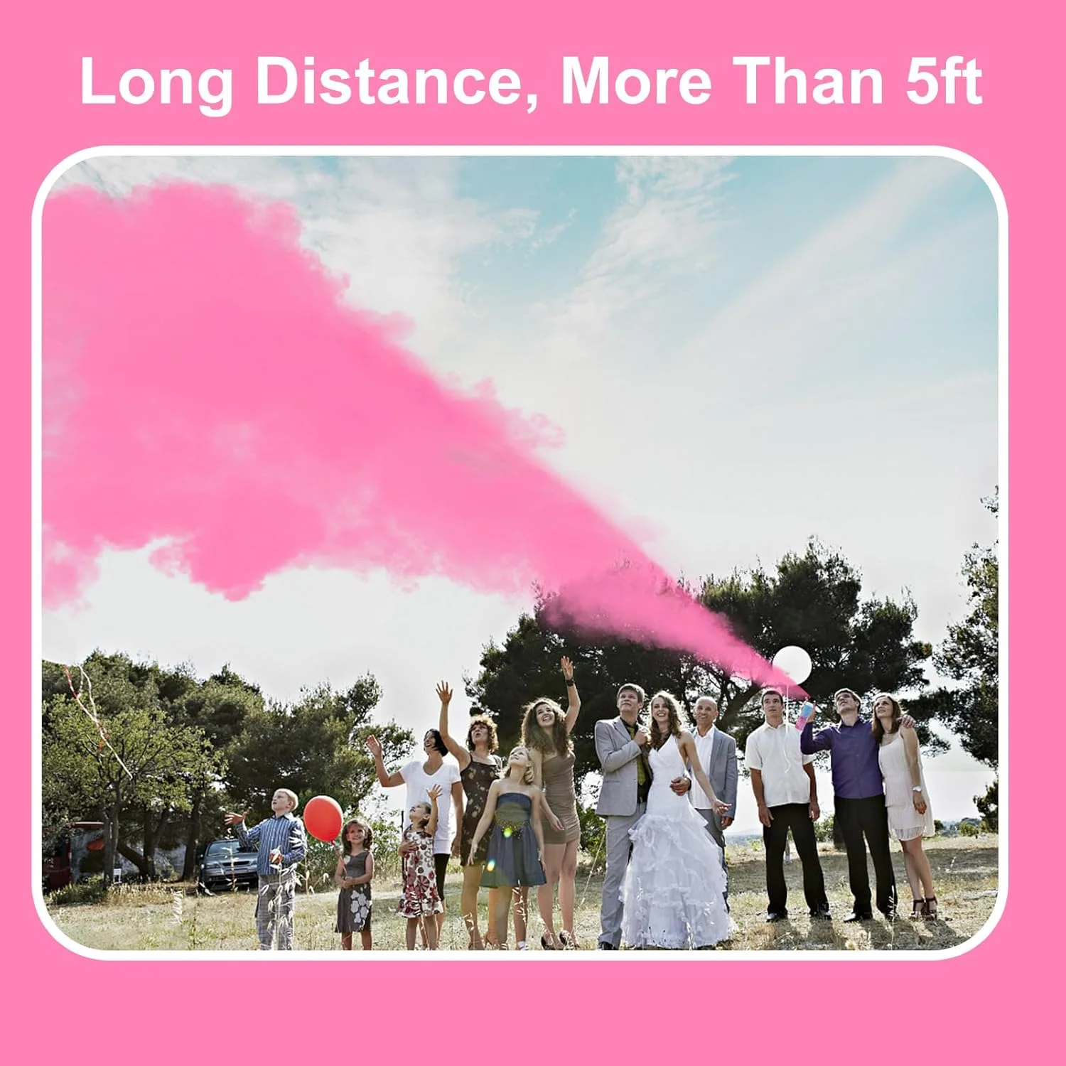 خاموش کننده آتش آشکارساز جنسیت Merear، بسته 4 عددی، ایده های آشکارسازی جنسیت، ایده مهمانی آشکارسازی جنسیت نوزاد دختر برای تزئینات آشکارسازی جنسیت (صورتی)