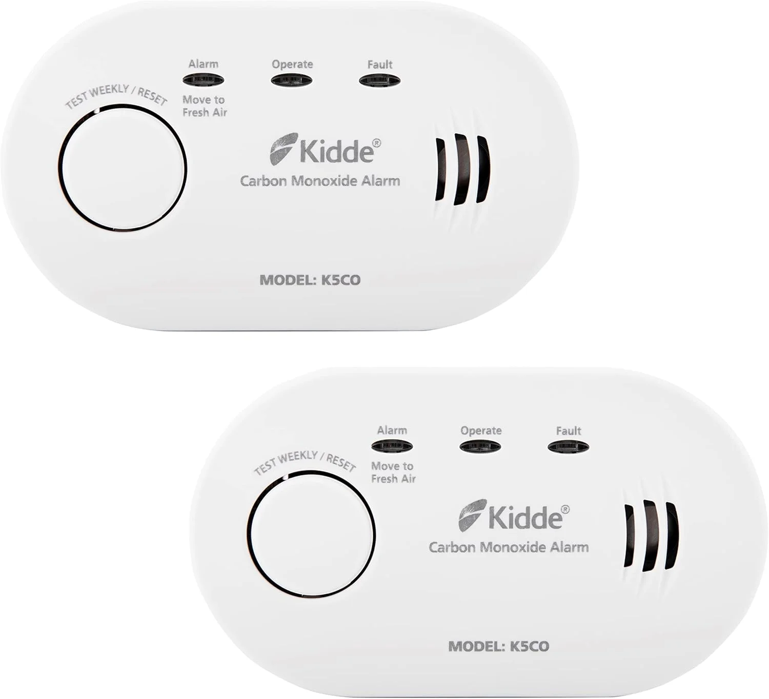 آشکارساز مونوکسید کربن Kidde Life Saver - بسته 2 عددی