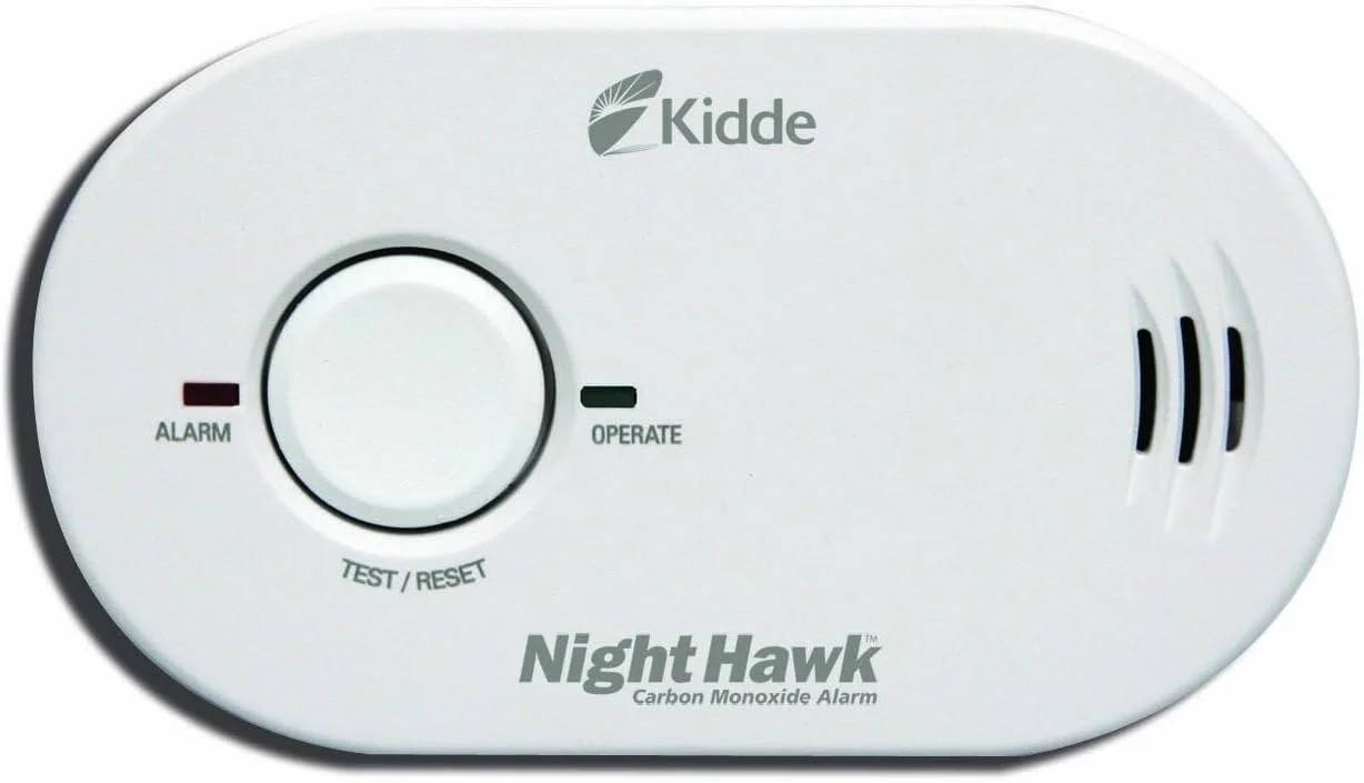 آلارم مونوکسید کربن Kidde KN-COB-B-LP Nighthawk، با باتری کار می کند