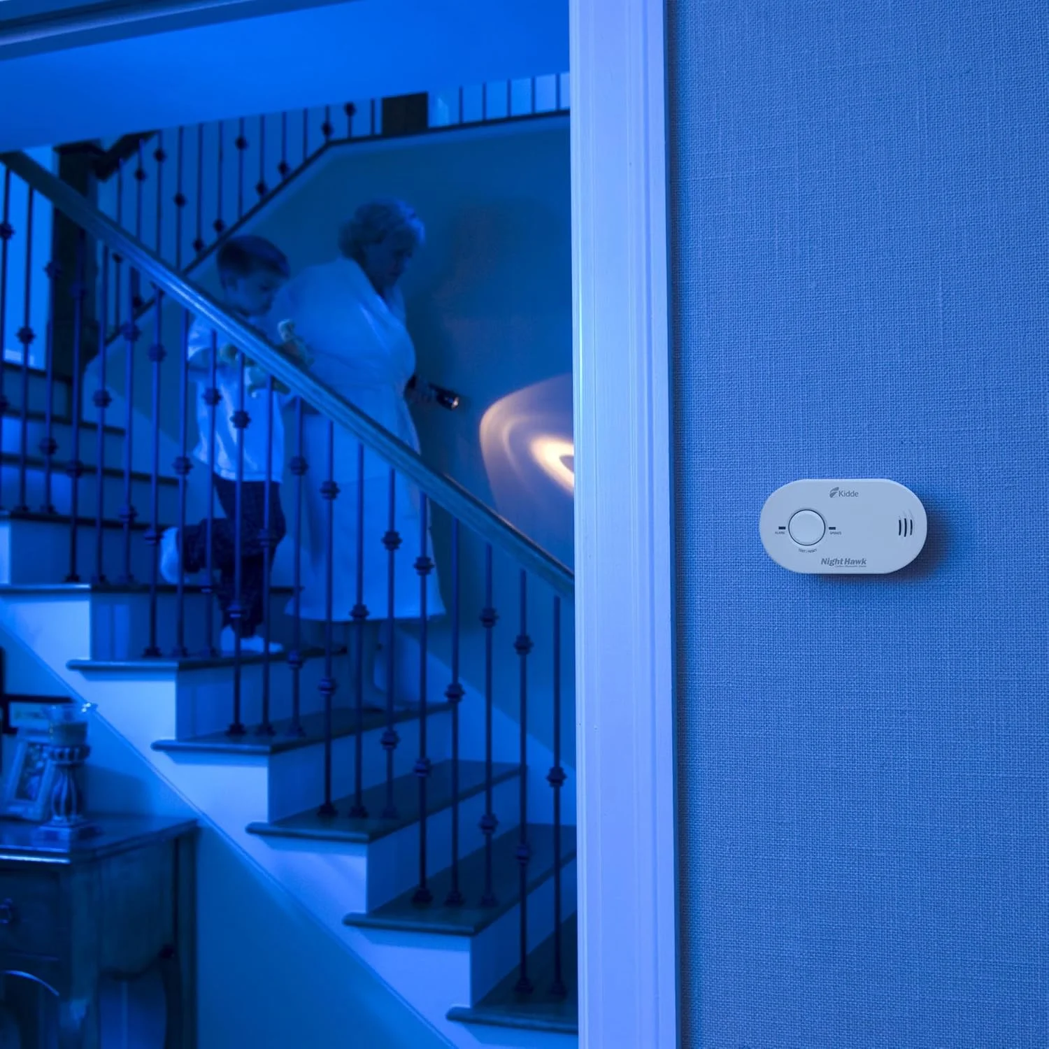 آلارم مونوکسید کربن Kidde KN-COB-B-LP Nighthawk، با باتری کار می کند