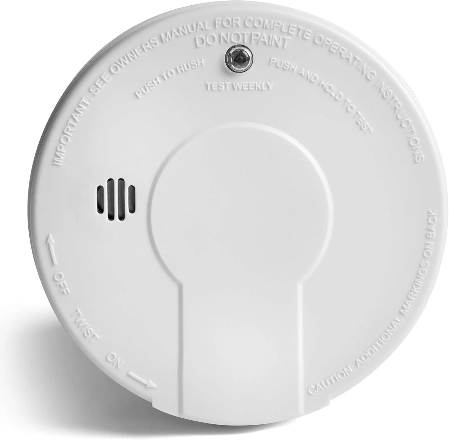 Kidde Smoke Detector, 9-Volt Battery Operated, Ionization Smoke Alarm, Battery Included