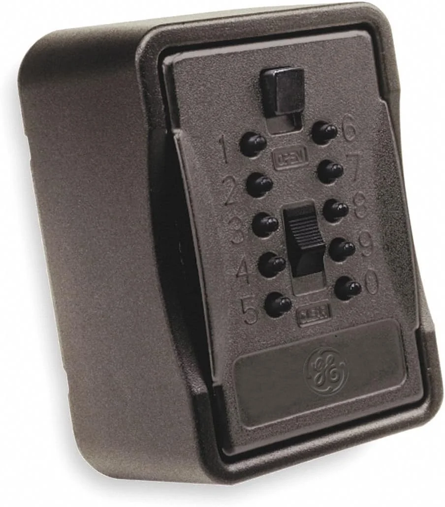 جعبه کلید Kidde AccessPoint 001267 KeySafe Pro، دکمه فشاری، با پوشش، مشکی