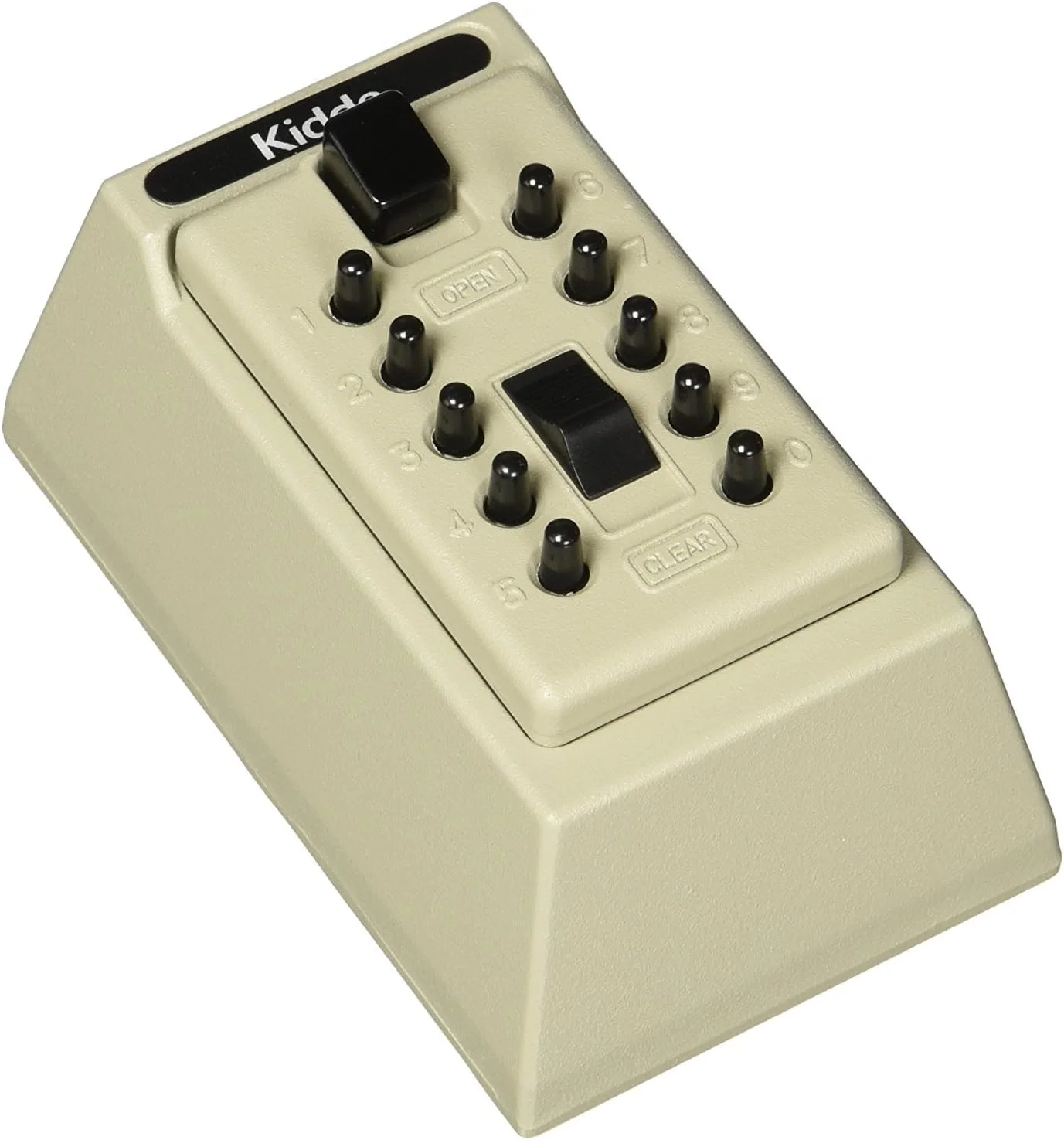 جعبه کلید قفل دائمی دکمه ای Kidde AccessPoint 001409 KeySafe Original، ظرفیت 5 کلید، رنگ خاک رس