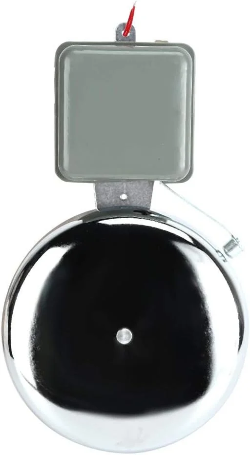 زنگ زمان بندی برقی 8 اینچی KAILANDUO، زنگ هشدار آتش نشانی چند منظوره برای کارخانه مدرسه (110 ولت)