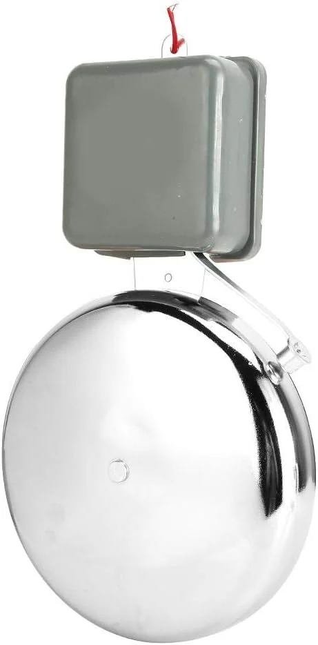 زنگ زمانبندی الکتریکی 8 اینچی KAILANDUO، زنگ هشدار آتش نشانی چند منظوره برای مدرسه و کارخانه (220 ولت)