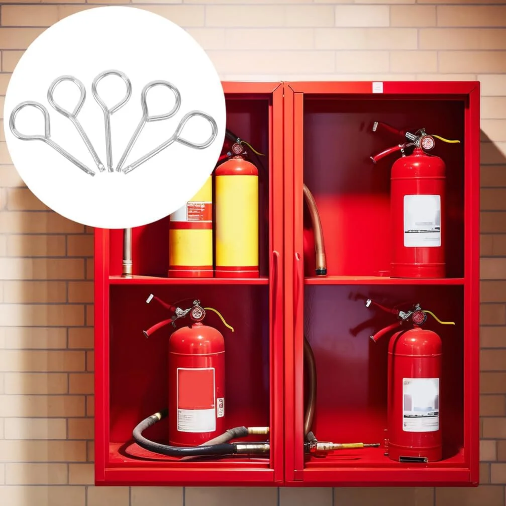 jojofuny پین های کششی کپسول آتش نشانی، 20 عدد پین های نگهداری آهنی جایگزین پین کششی سنگین کپسول آتش نشانی پین های شکاف دار ایمنی لوازم جانبی کپسول آتش نشانی نقره ای jojofuny پین های کششی کپسول آتش نشانی، 20 عدد پین های نگهداری آهنی جایگزین پین کششی سنگین کپسول آتش نشانی پین های شکاف دار ایمنی لوازم جانبی کپسول آتش نشانی نقره ای