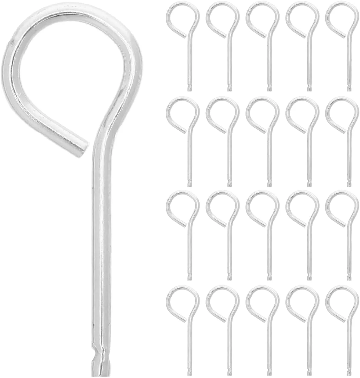 هومزفو 100 عدد پین کششی کپسول آتش نشانی، پین قفل استیل ضد زنگ برای کپسول های آتش نشانی هومزفو 100 عدد پین کششی کپسول آتش نشانی، پین قفل استیل ضد زنگ برای کپسول های آتش نشانی