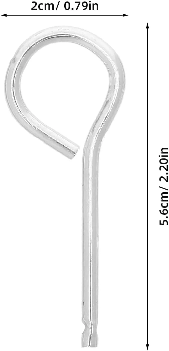 هومزفو 100 عدد پین کششی کپسول آتش نشانی، پین قفل استیل ضد زنگ برای کپسول های آتش نشانی