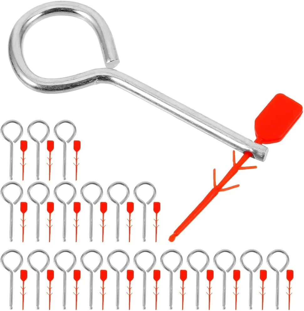 هومسفو 20 ست قفل آتش نشانی، قطعه آتش نشانی، ابزار آتش نشانی، لوازم جانبی آتش نشانی، پین فلزی آهنی